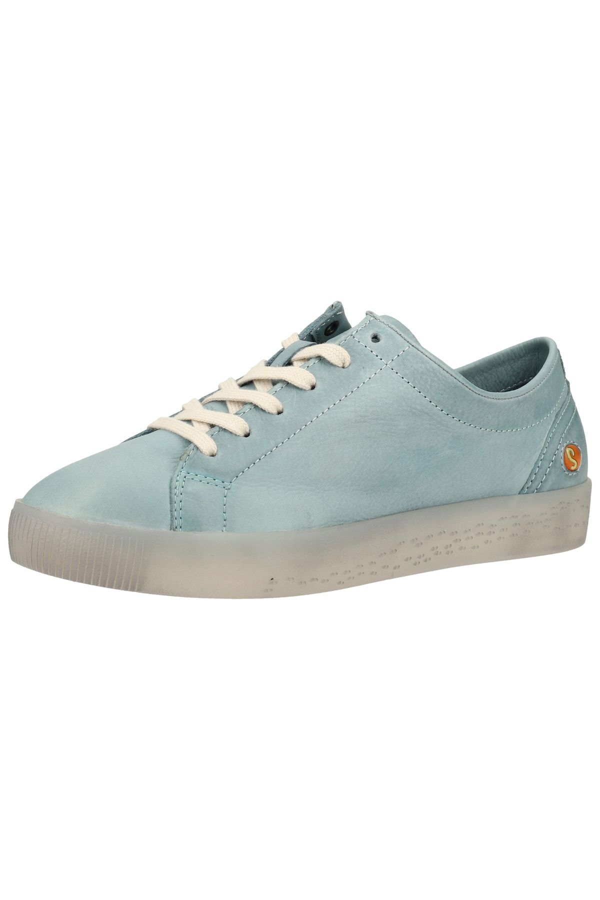 Softinos Sneaker Grau Flacher Absatz