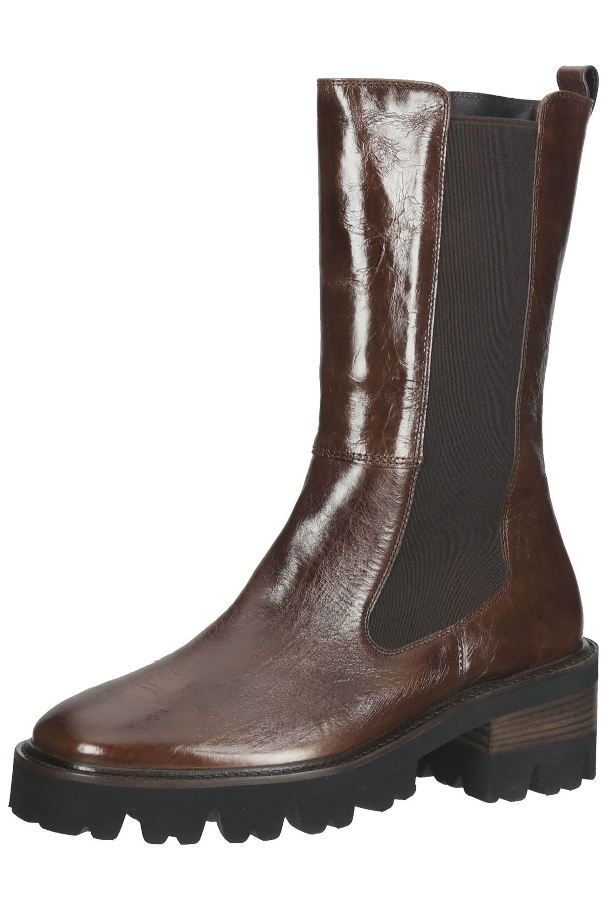 Paul Green Stiefelette Braun Flacher Absatz Fast ausverkauft