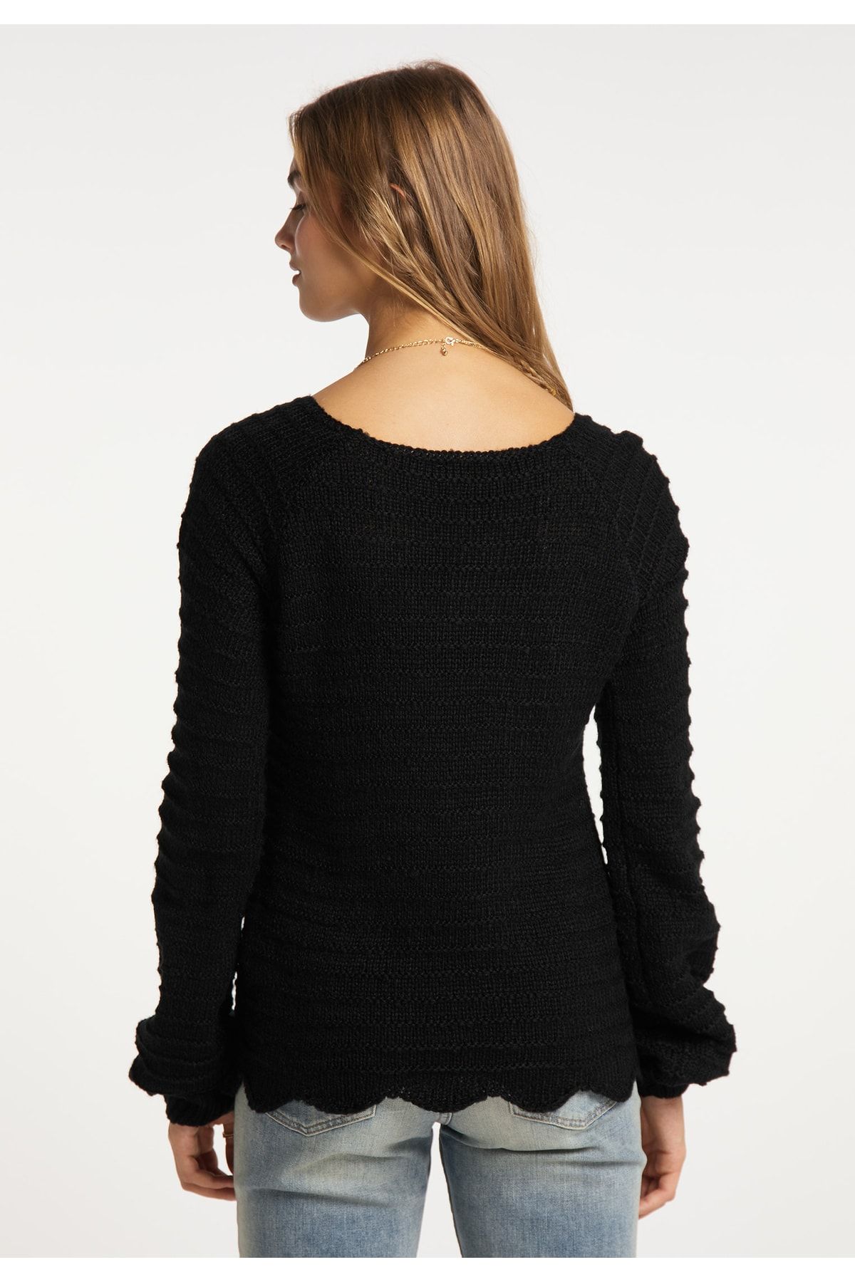 Izia Pullover Schwarz Regular Fit FN6462