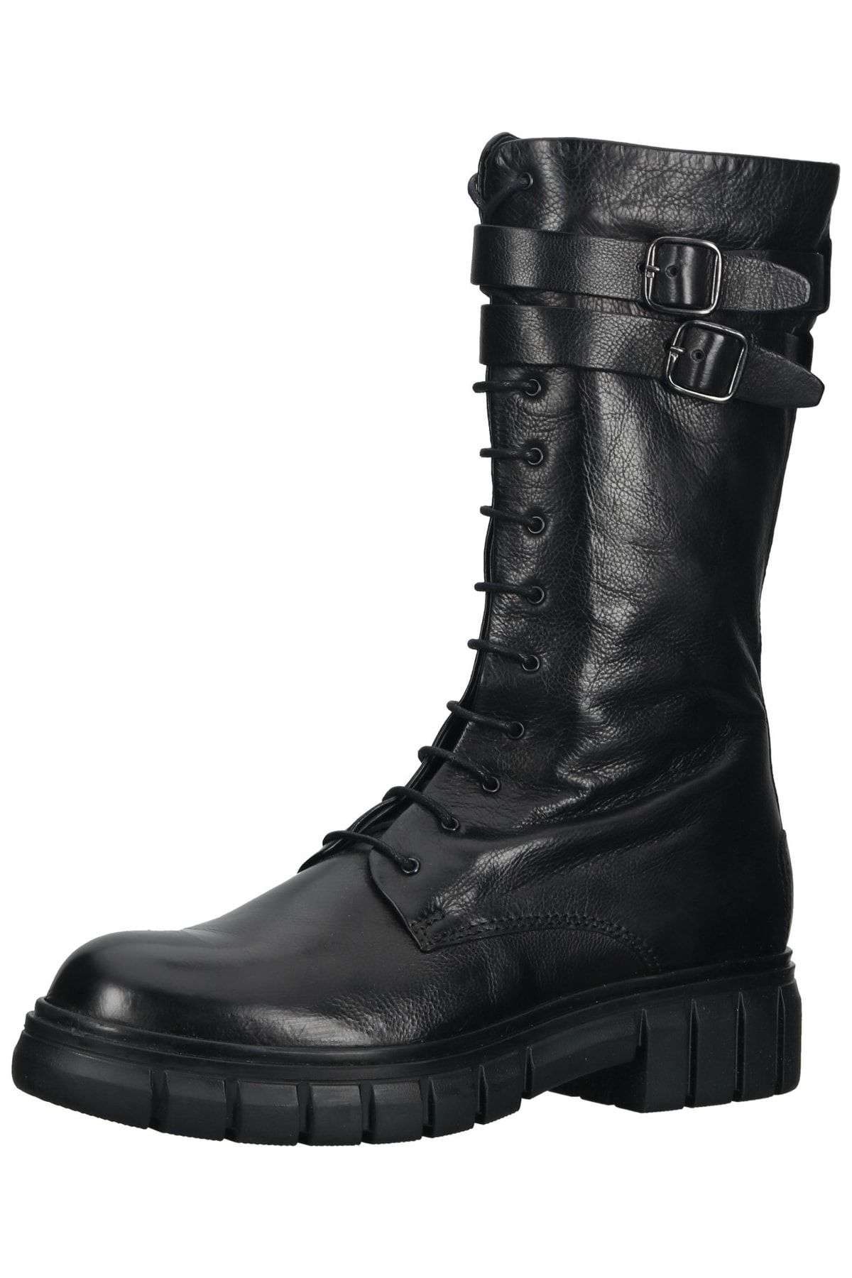 Everybody Stiefel Schwarz Blockabsatz Fast ausverkauft
