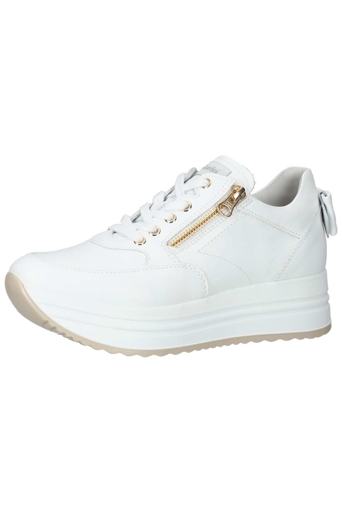 Nero Giardini Sneaker Weiß Flacher Absatz Fast ausverkauft