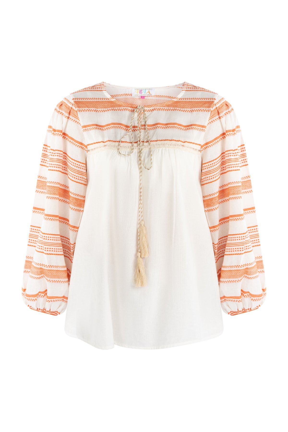 Izia Bluse Orange Regular Fit
