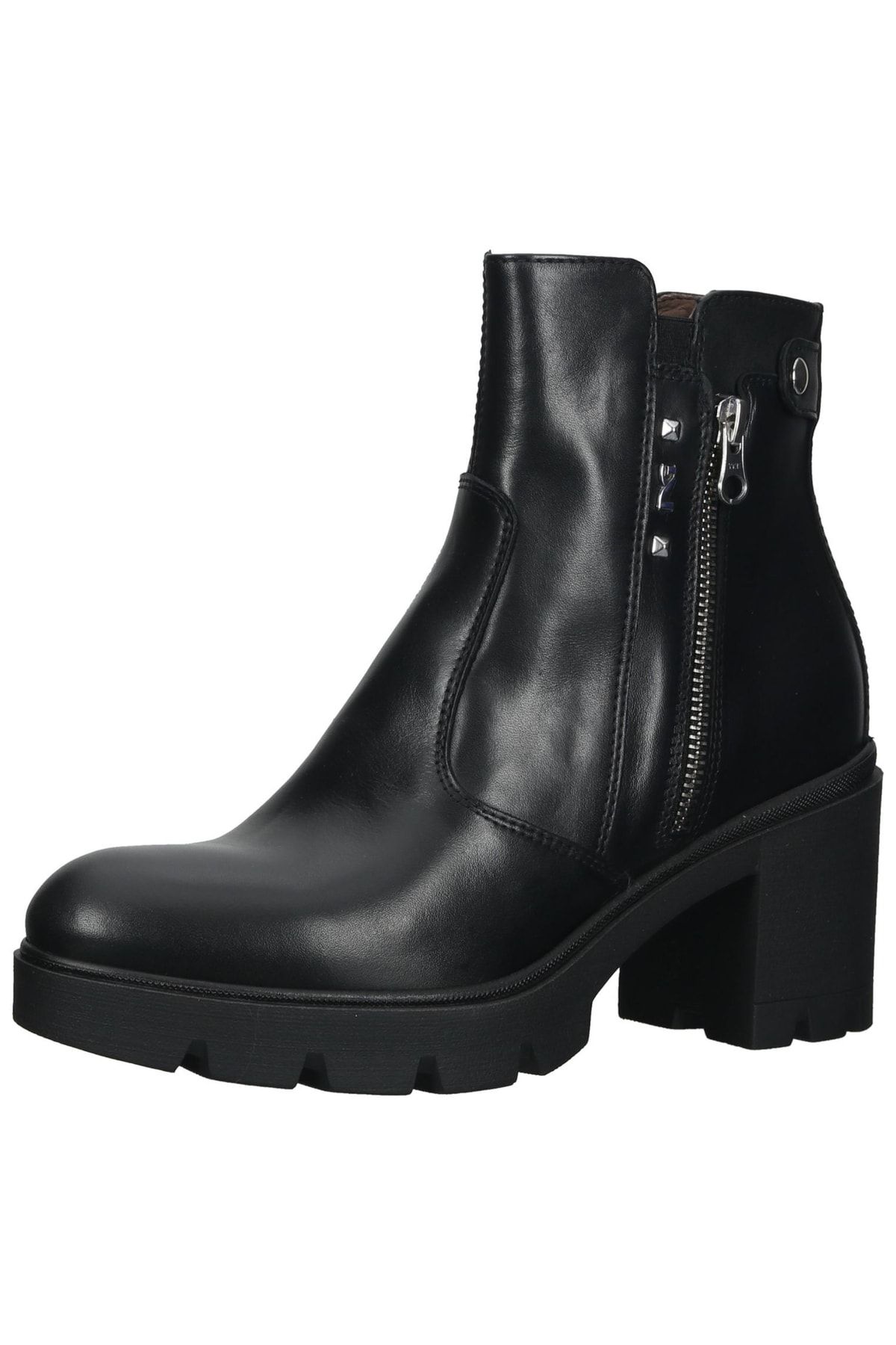 Nero Giardini Stiefelette Schwarz Blockabsatz Fast ausverkauft