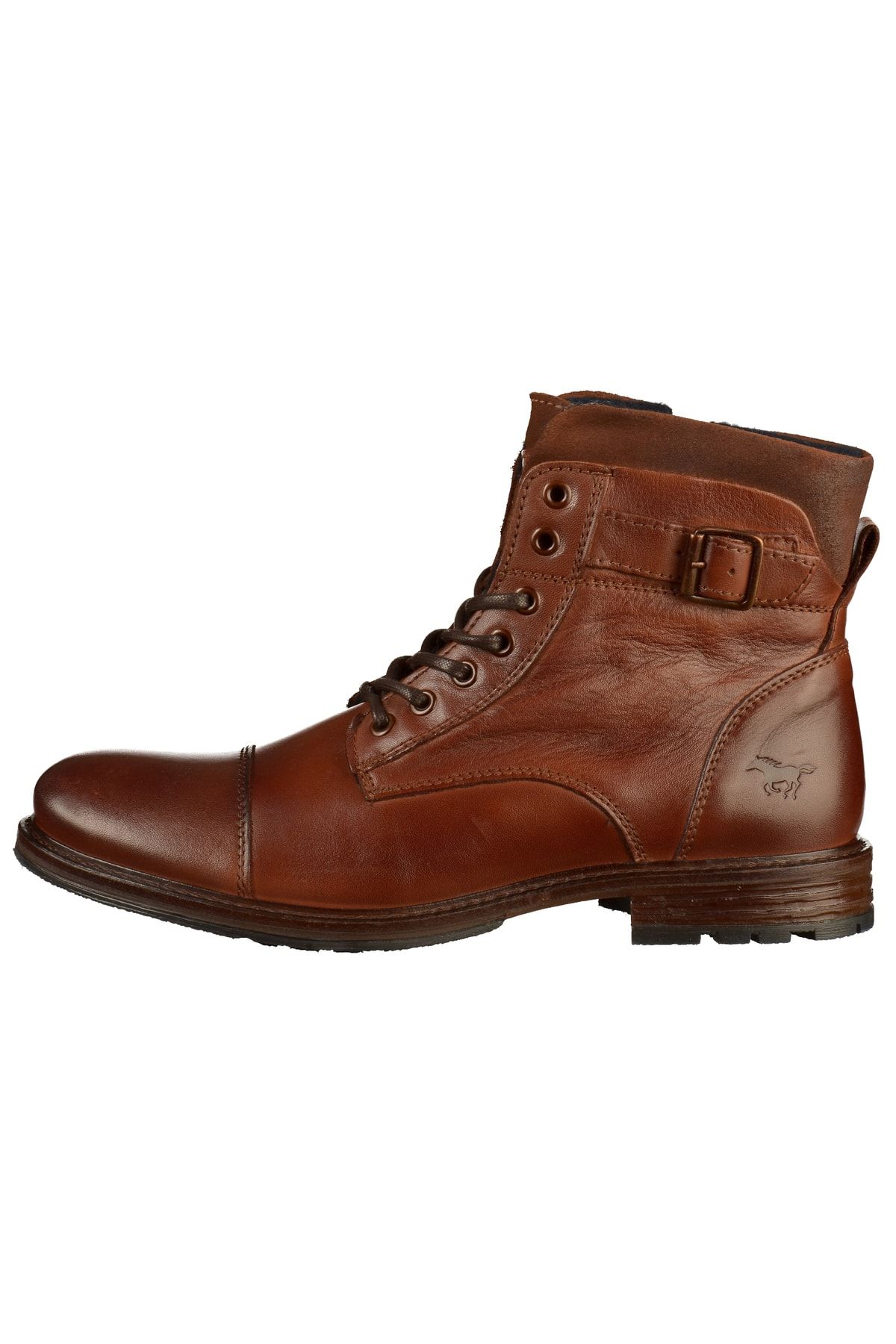 Mustang Stiefelette Braun Blockabsatz Fast ausverkauft