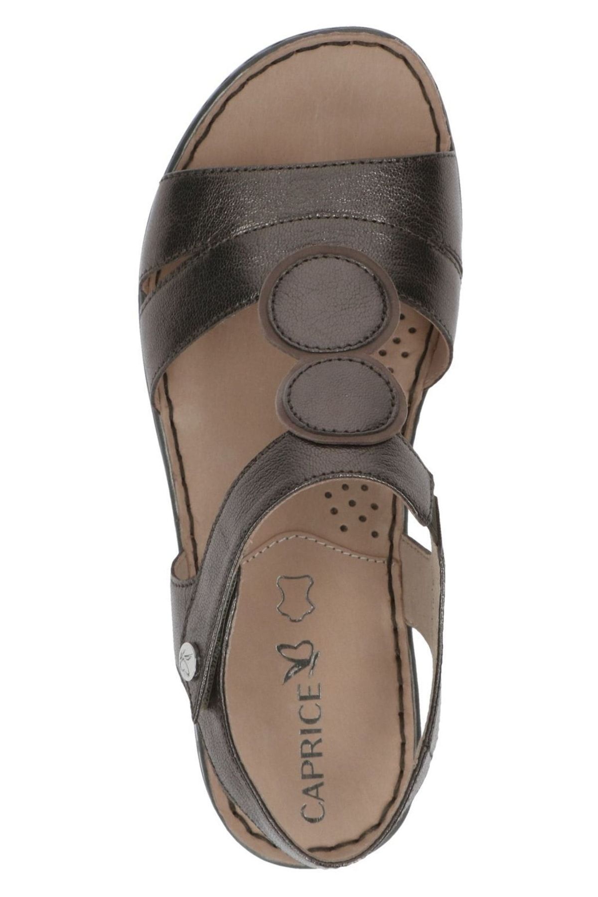 Caprice Sandalette Braun Flacher Absatz FN6992
