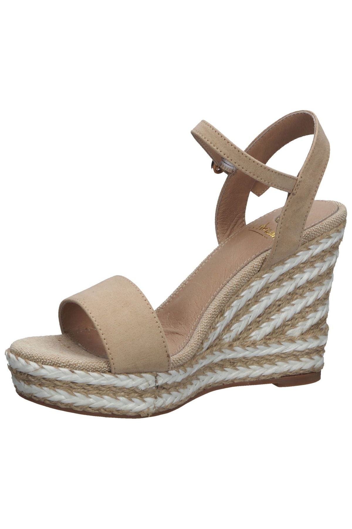 La Strada High Heels Beige Keilabsatz