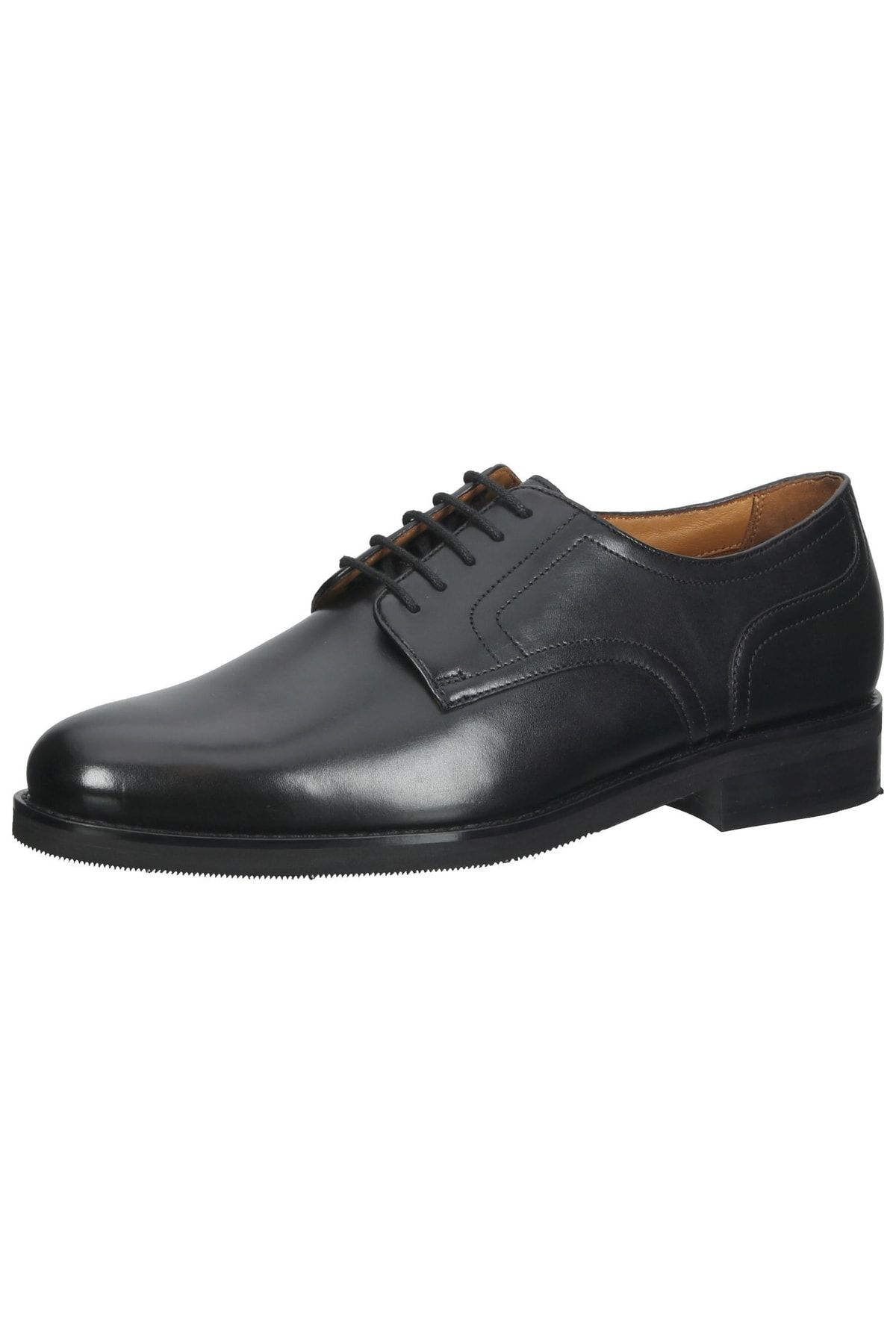 Gordon & Bros Business-Schuh Schwarz Blockabsatz