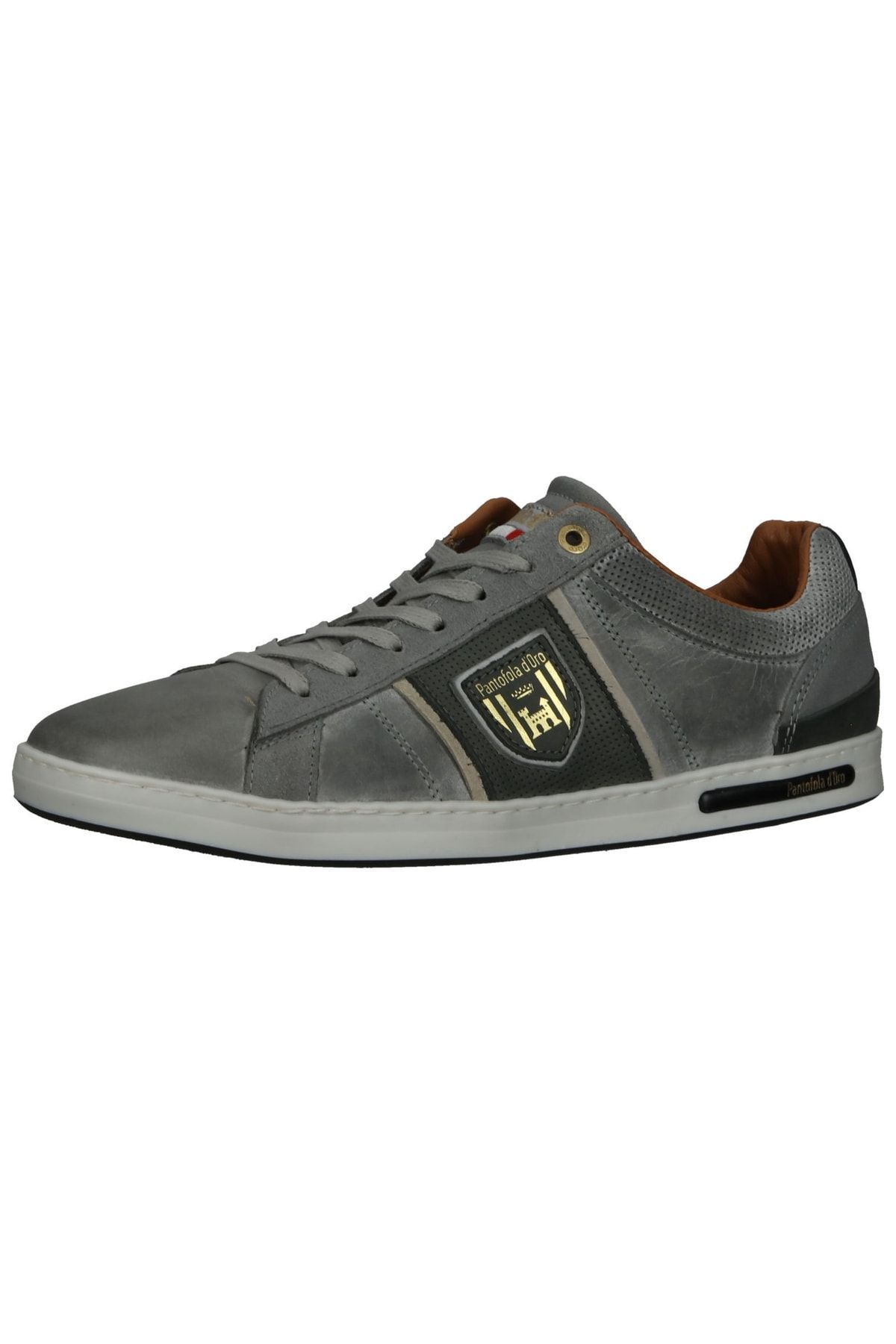 Pantofola D'Oro Sneaker Grau Flacher Absatz