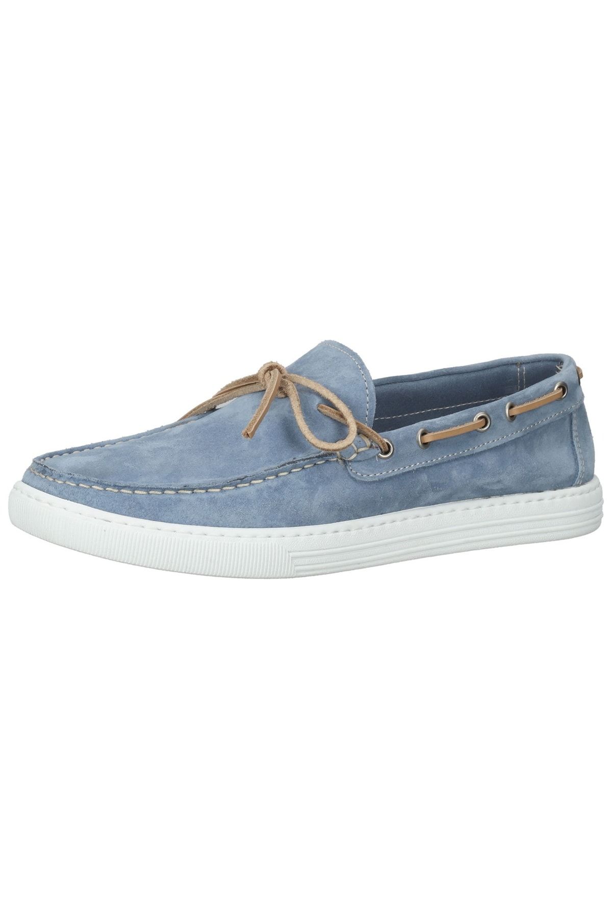 Sansibar Loafer Blau Flacher Absatz Fast ausverkauft