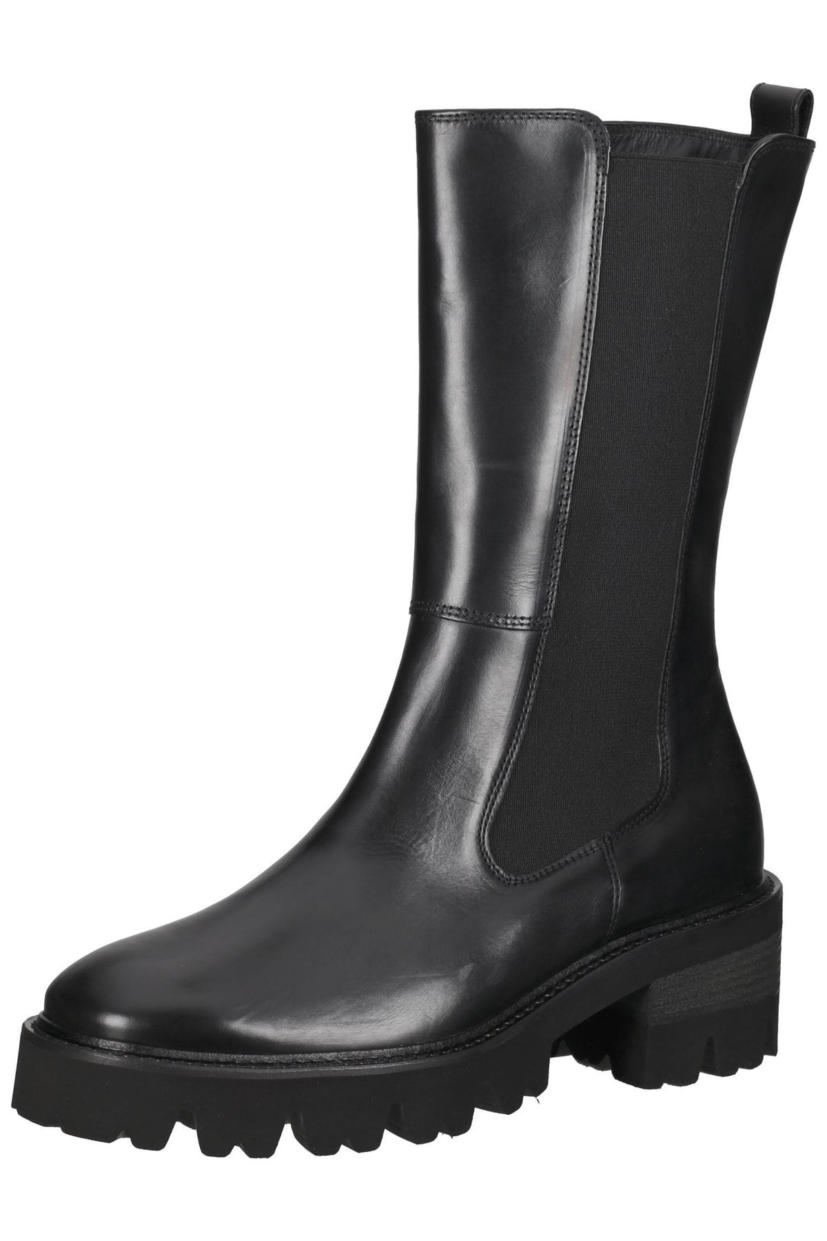Paul Green Stiefelette Schwarz Flacher Absatz Fast ausverkauft
