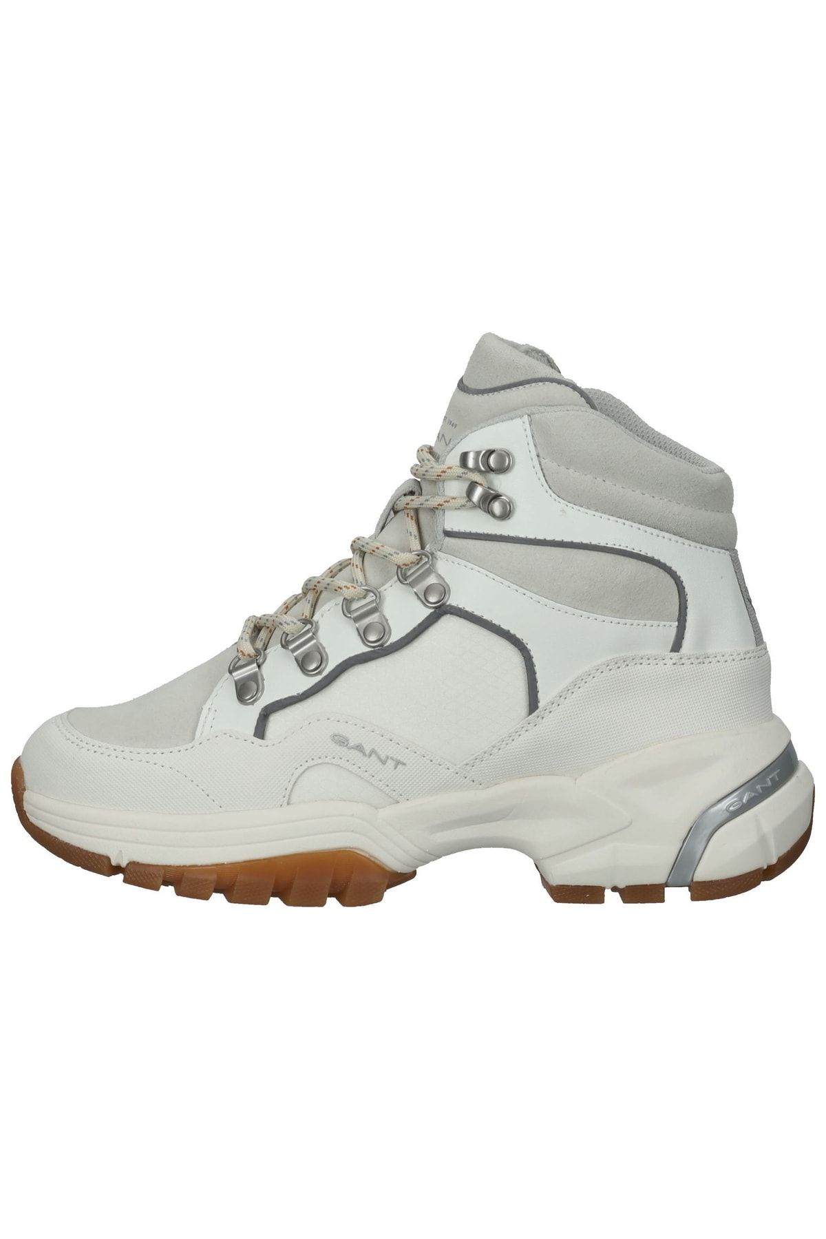 Gant Stiefelette Weiß Flacher Absatz Fast ausverkauft QV8553