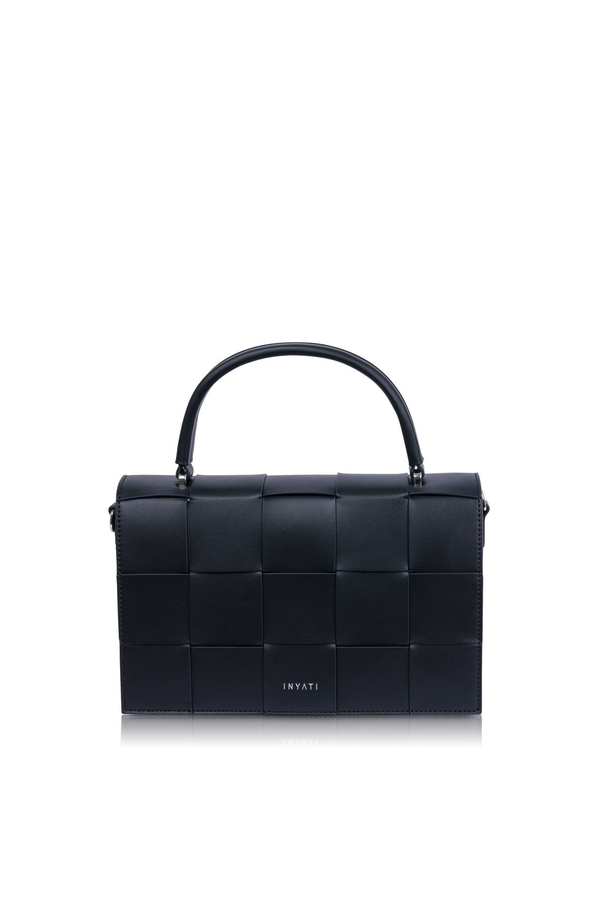 Inyati Handtasche Schwarz Unifarben