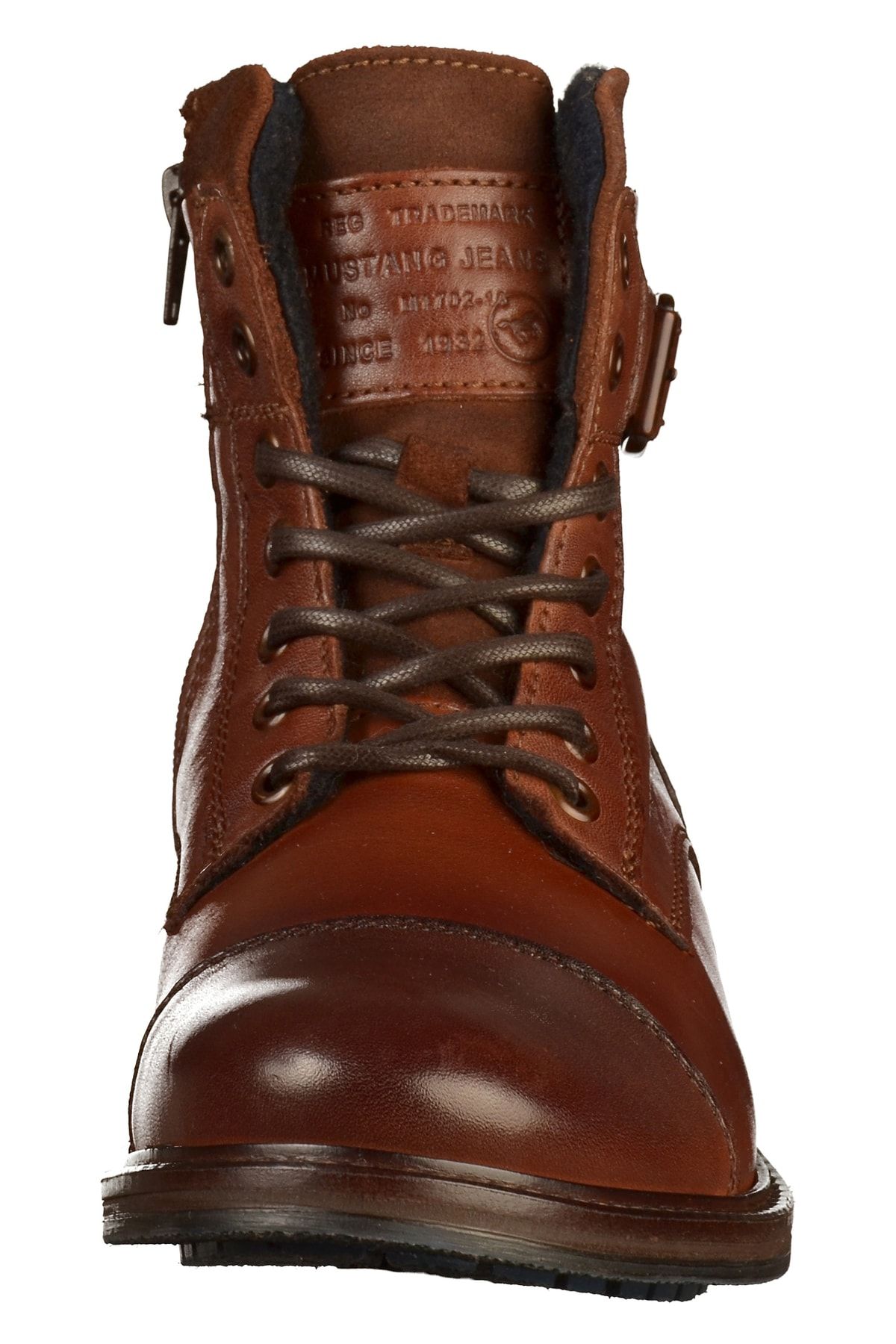 Mustang Stiefelette Braun Blockabsatz Fast ausverkauft