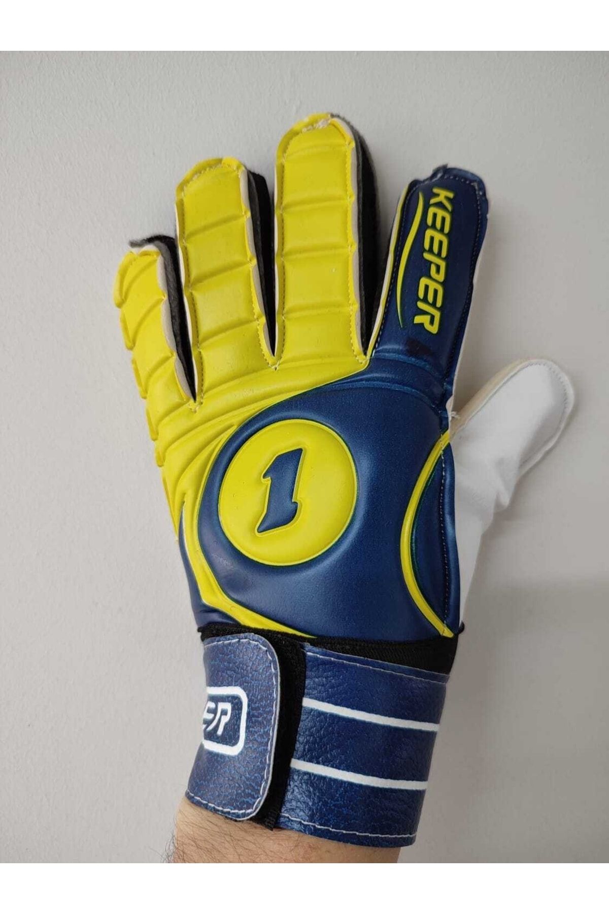 Goalkeeperstore Goalkeeper Gloves Dark blue Soft Wheels Trendyol