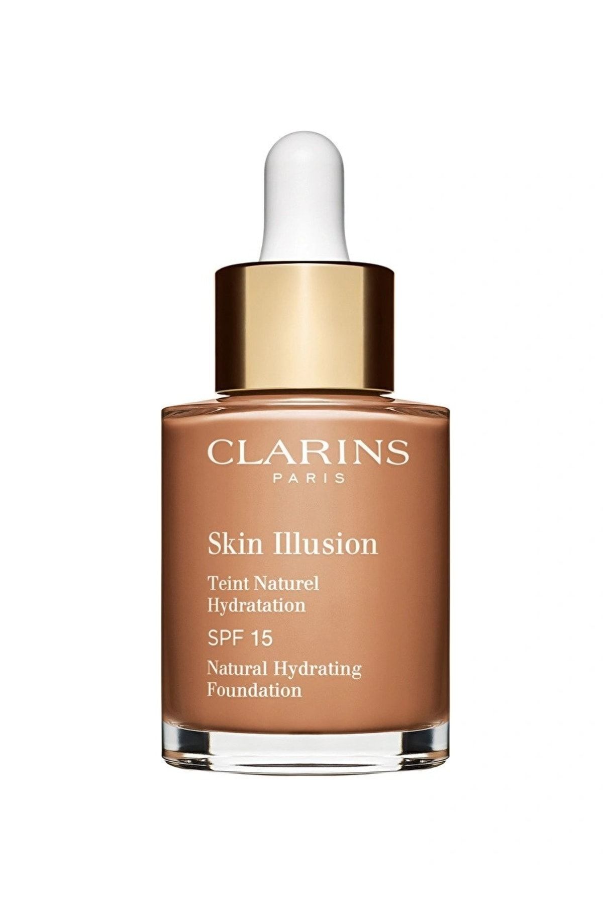 Clarins پایه پوست SPF 15 با احساس طبیعی 112.3 پایه موثر طبیعی