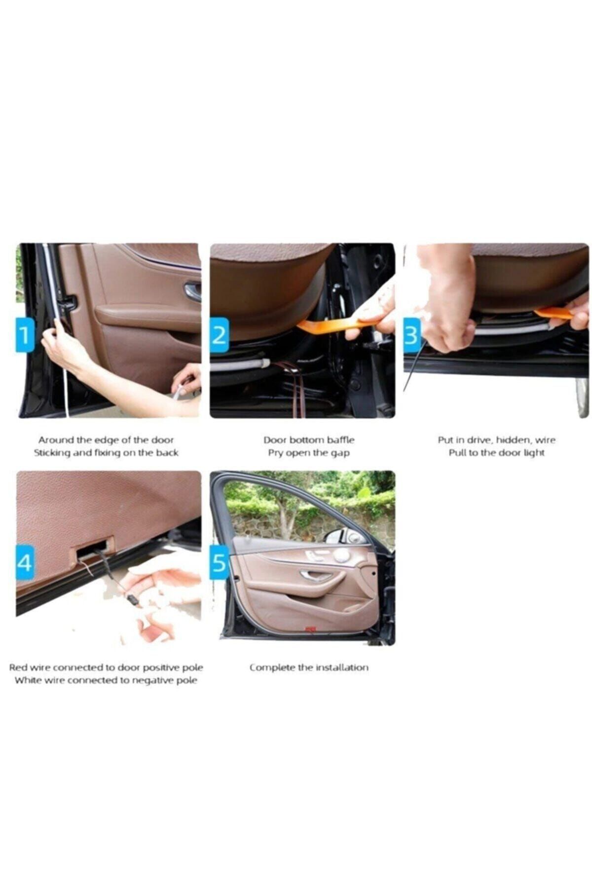 pekars-Animated Door Led Auto Door Alert LED Flashing with Welcome Mode 8