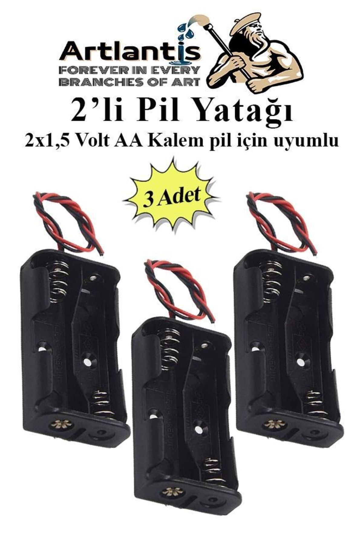 3 volt kalem pil