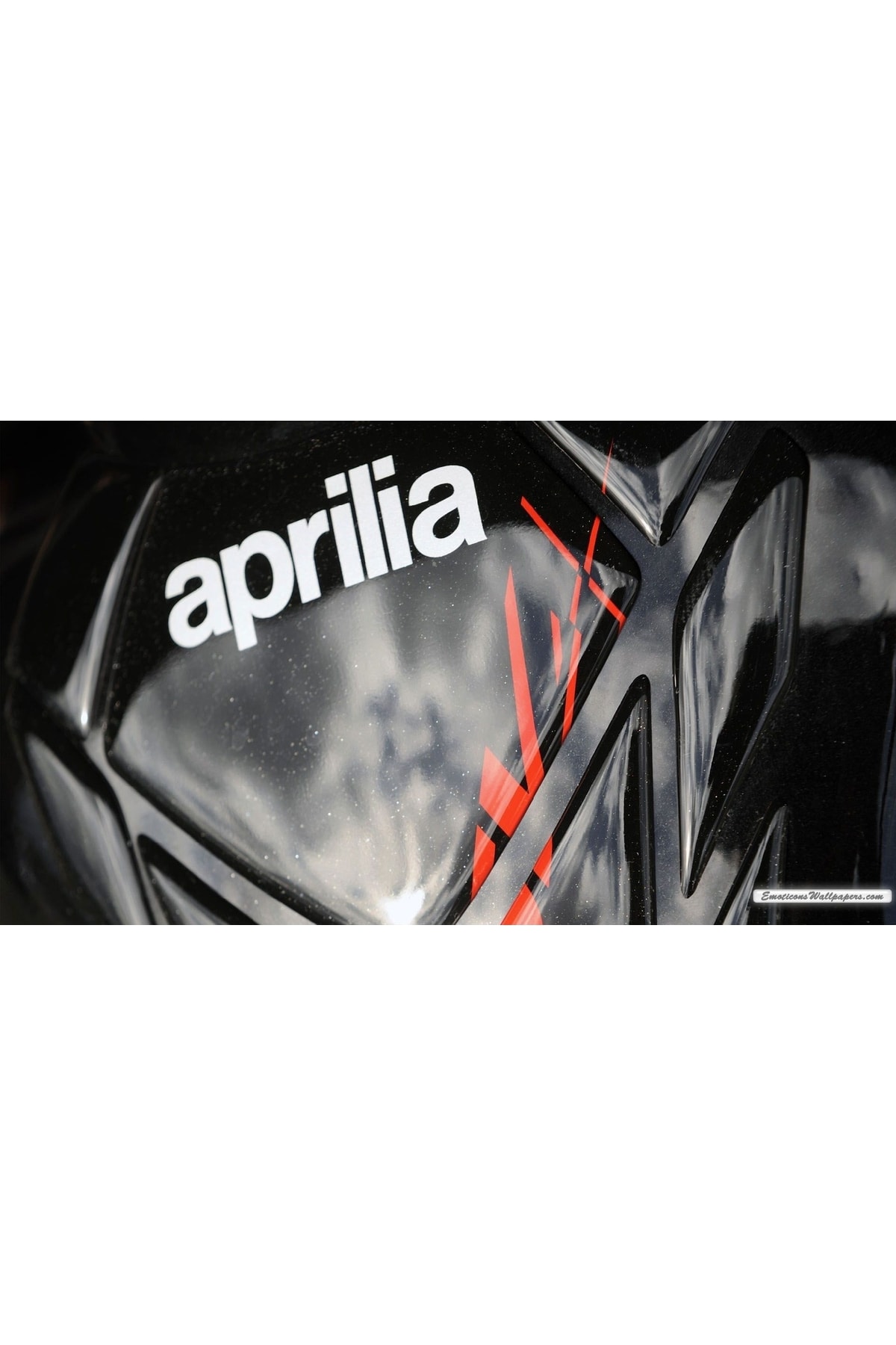 Biker Helmet Hanger Canvas Print Aprilia 7 (2-Piece Hanger)