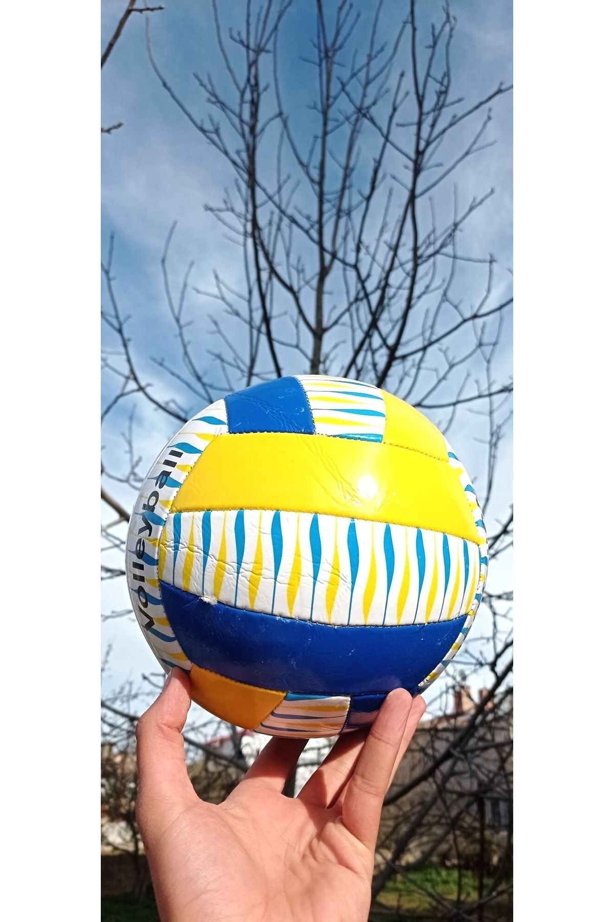 Voleybol Topu Dikişli Voleybol Topu Yumuşak Deri Antereman Ve Salon Uyumlu
