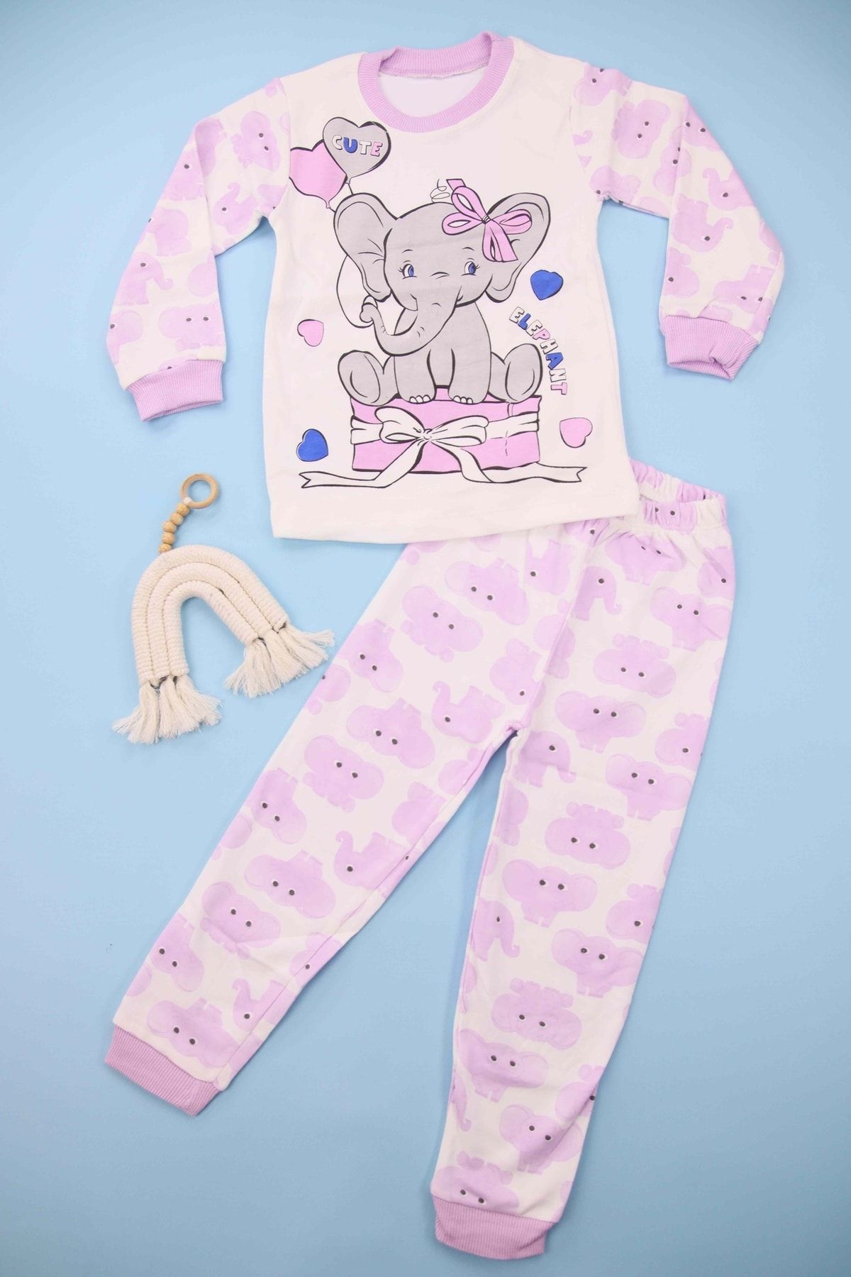 Girls deals elephant pajamas