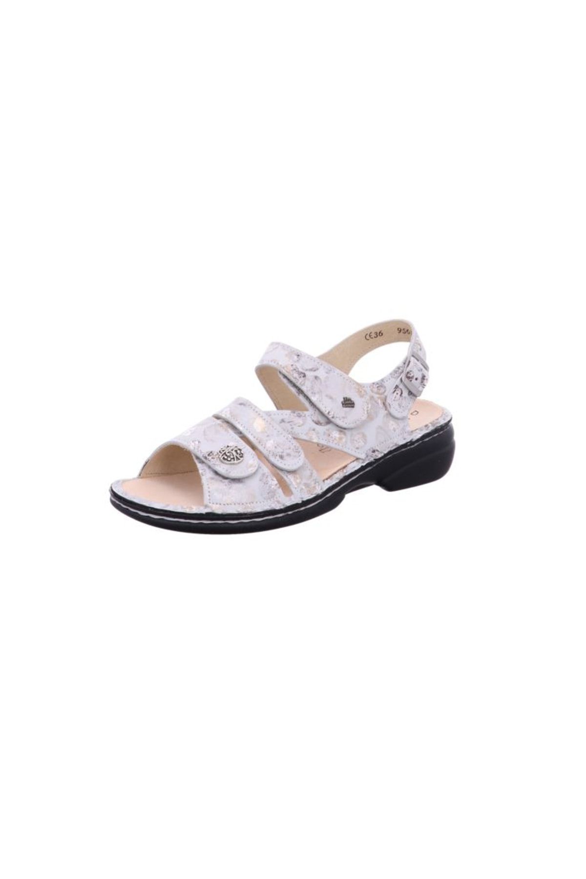 Finn Comfort Sandalette Beige Flacher Absatz Fast ausverkauft