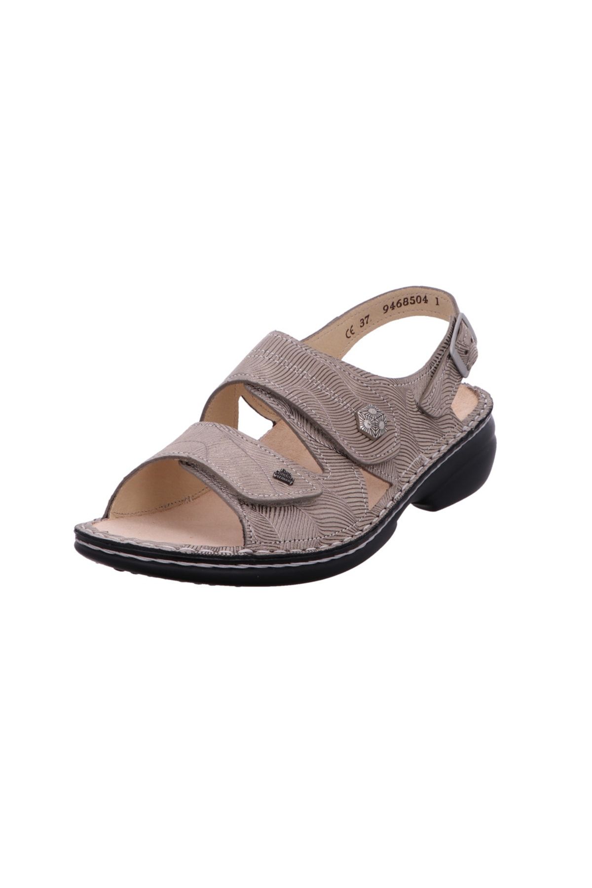 Finn Comfort Sandalette Beige Flacher Absatz