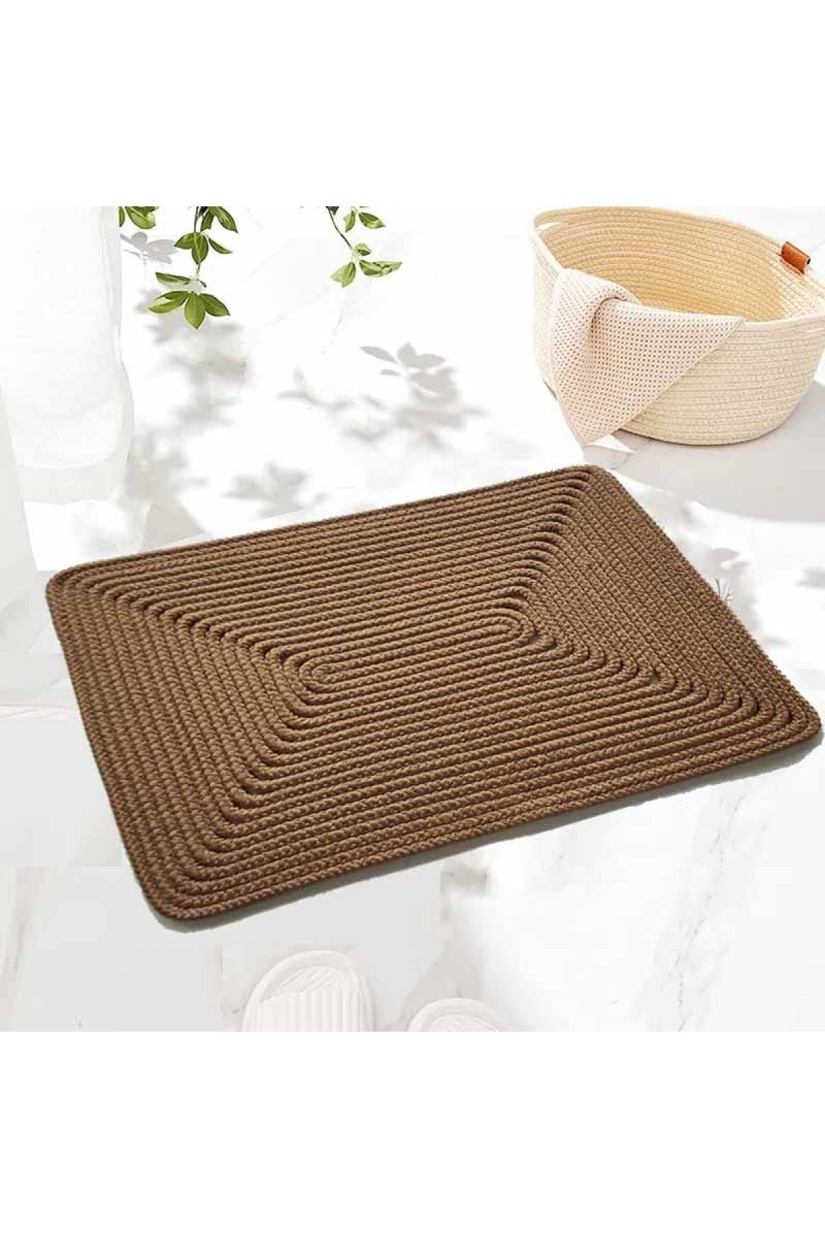Natural bath mat best sale