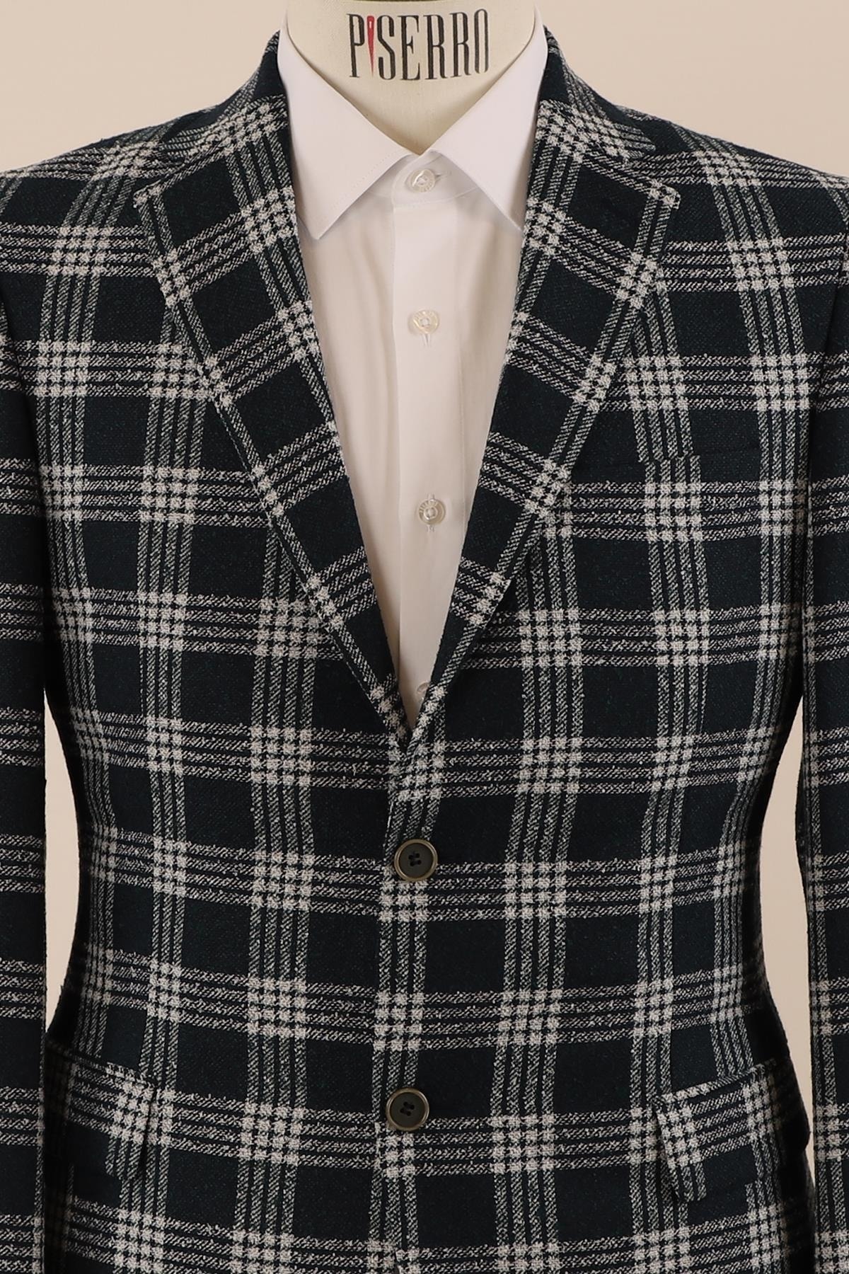 ژاکت مردانه سبز BRUEGEL | C0005106 اورجینال - تصویر 2