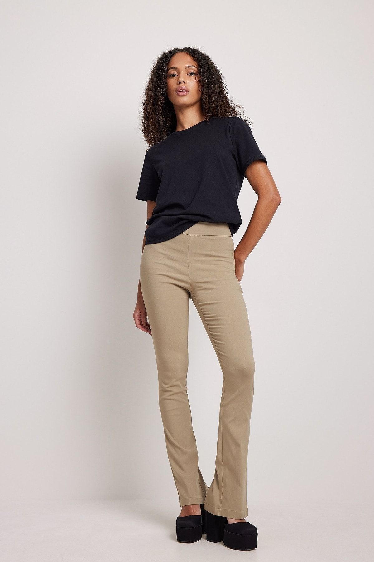 NA-KD Hose Grün Slim