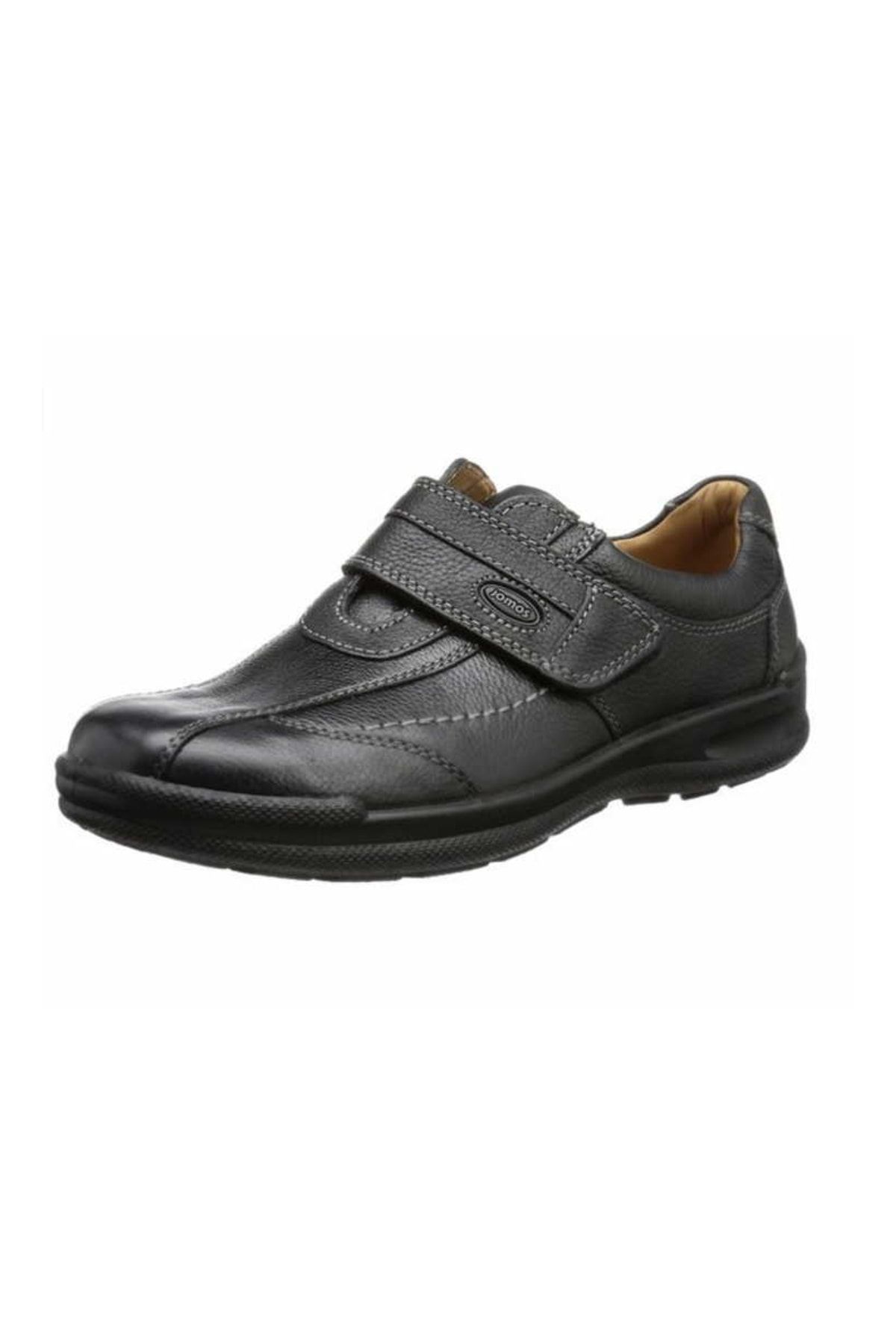 Jomos Walkingschuh Schwarz Flacher Absatz
