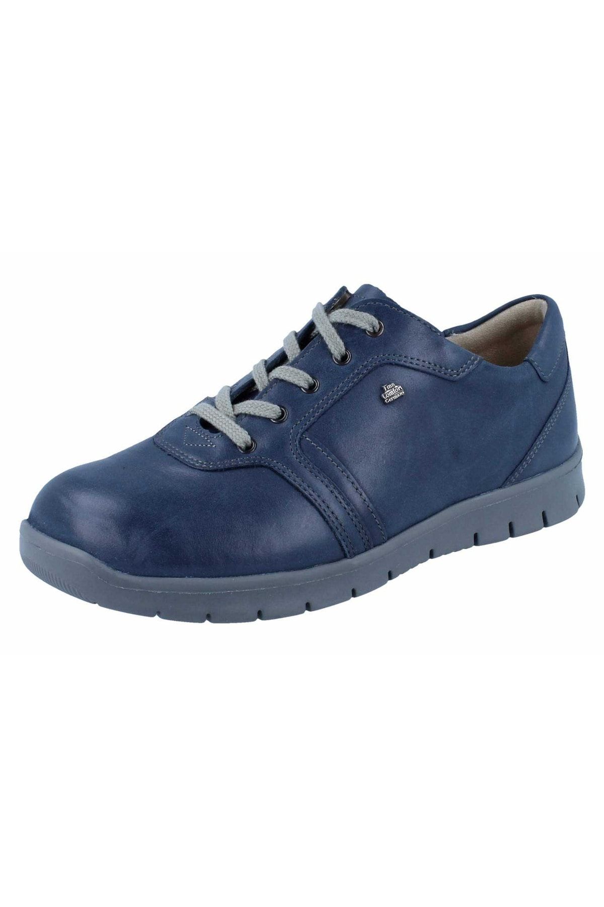 Finn Comfort Walkingschuh Blau Flacher Absatz