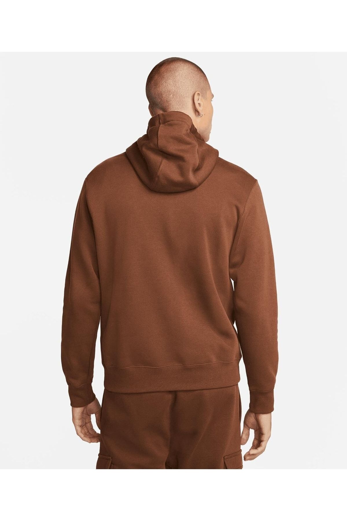 Dark brown on sale nike hoodie