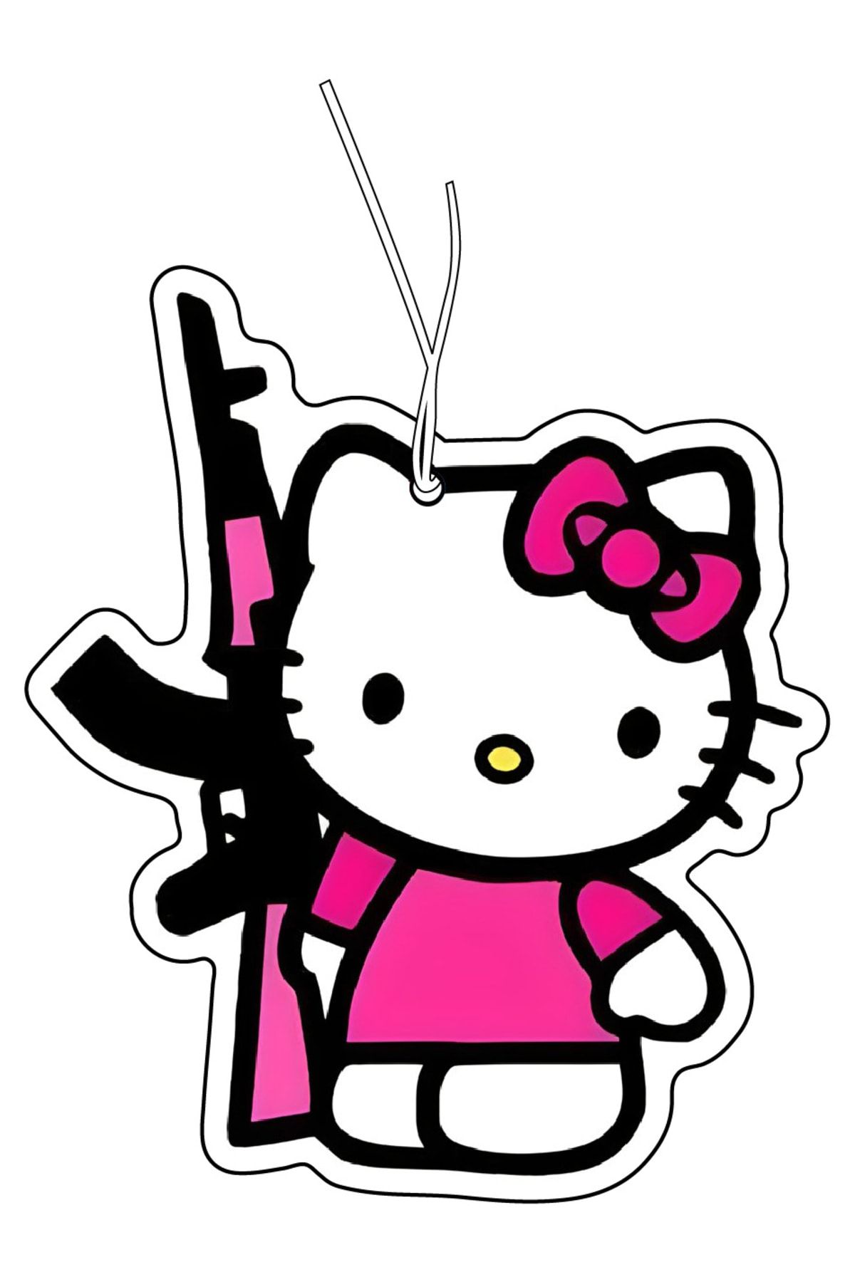 Hello Kitty с автоматом