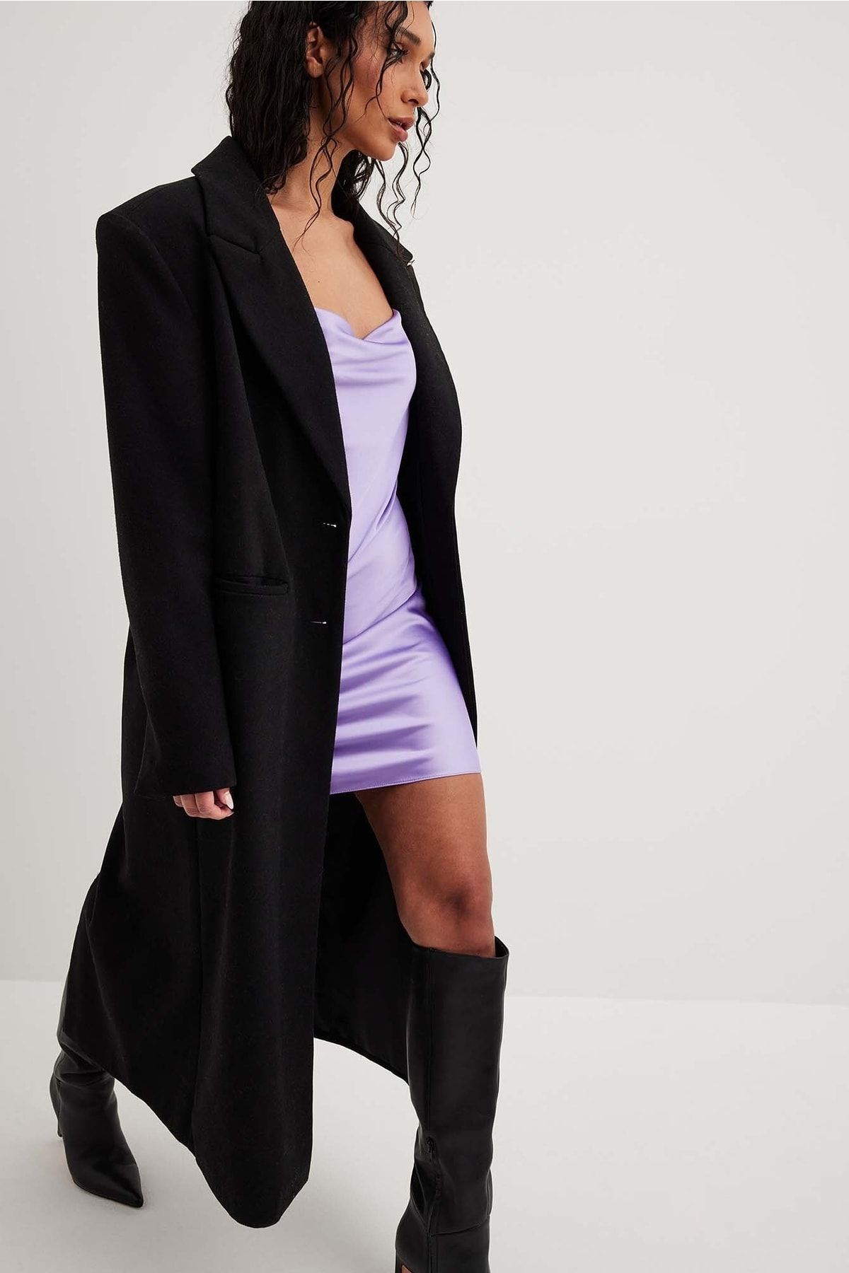 NA-KD Kleid Lila Bodycon