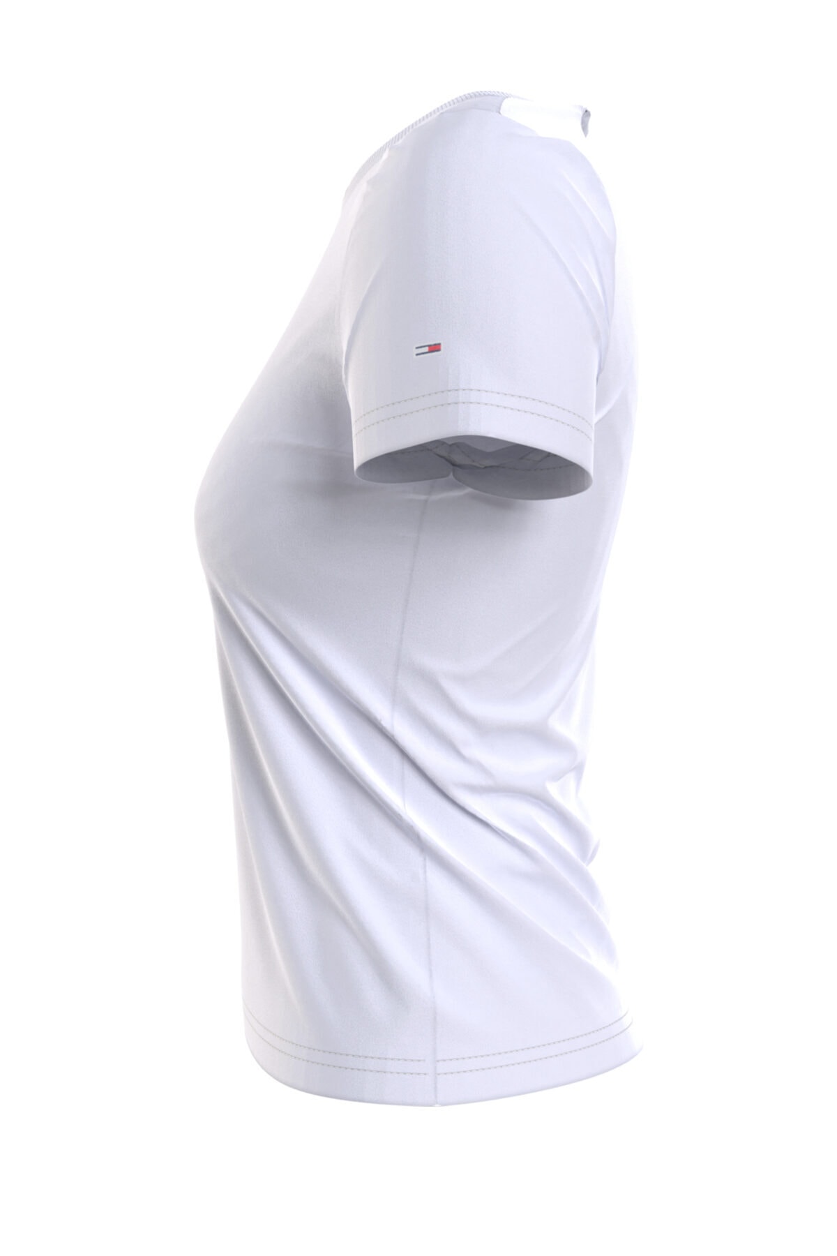 Tommy Hilfiger Kadın Beyaz T-Shirt Tjw 