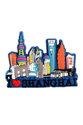 Buzdolabı Magneti Asya Şehirleri Şanghay mgn009