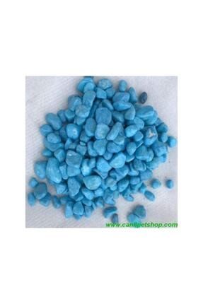 Akvaryum – Fanus – Teraryum Mavi Renk Dekor Taşları 8-10 Mm 1 Kg 5492