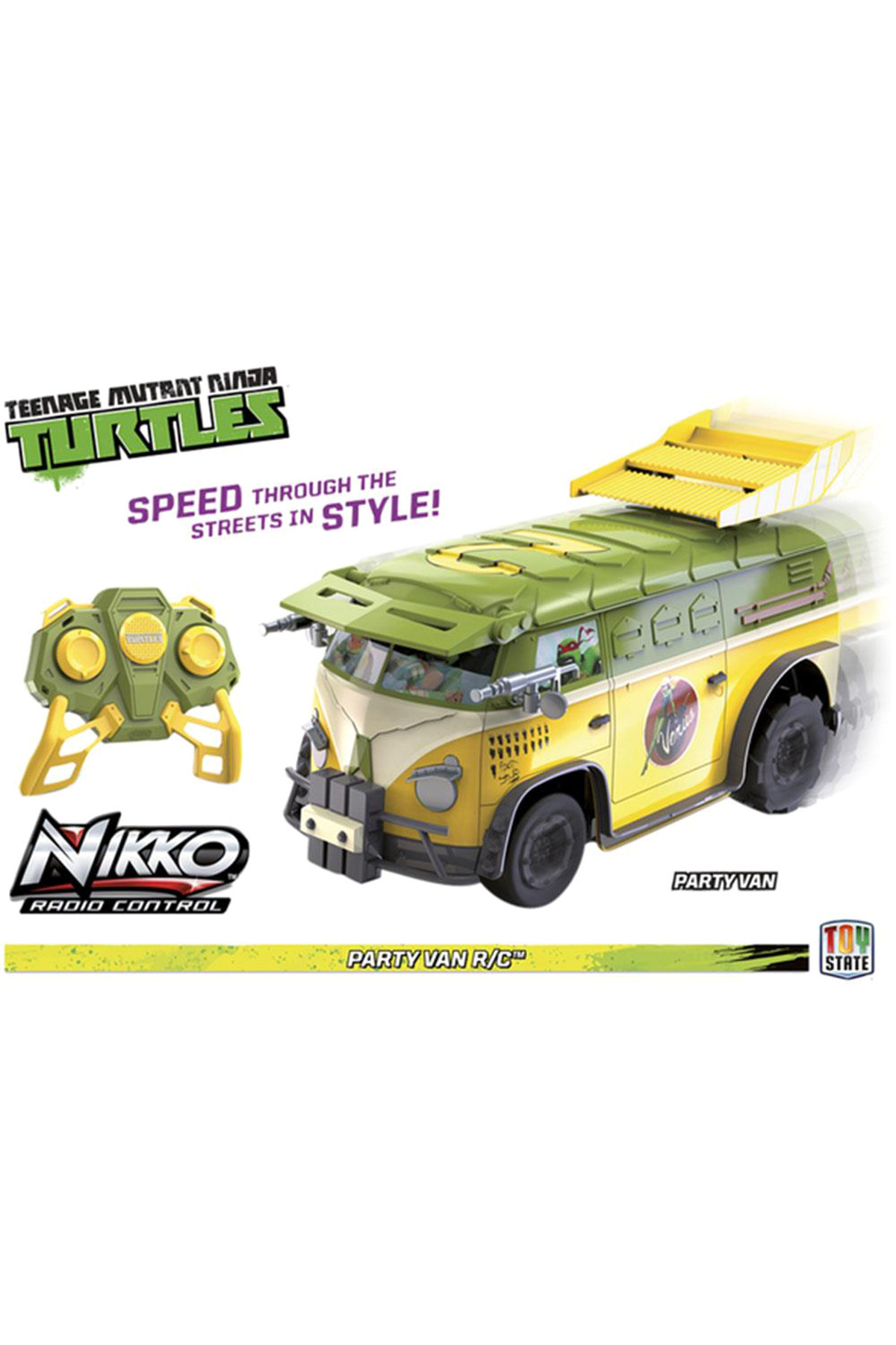 Road Rippers Ninja Turtles Kumandalı Minibüs NY6896