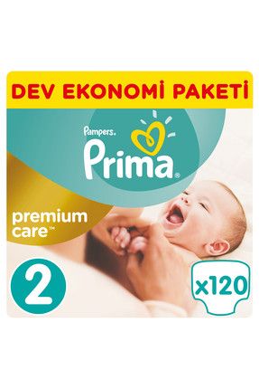 Mini Bebek Bezi Premium Care 2 Beden 120 Adet 8001090226259