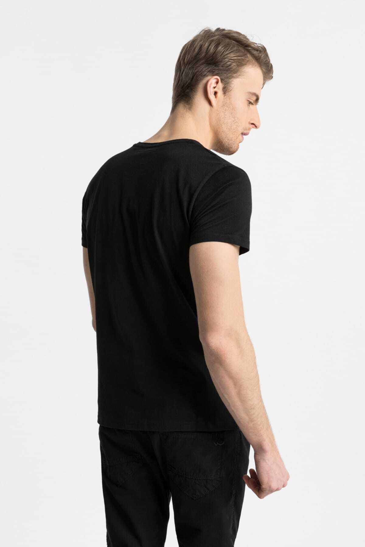 Ltb-Men's BLACK T-SHIRT 012198457761430000 5