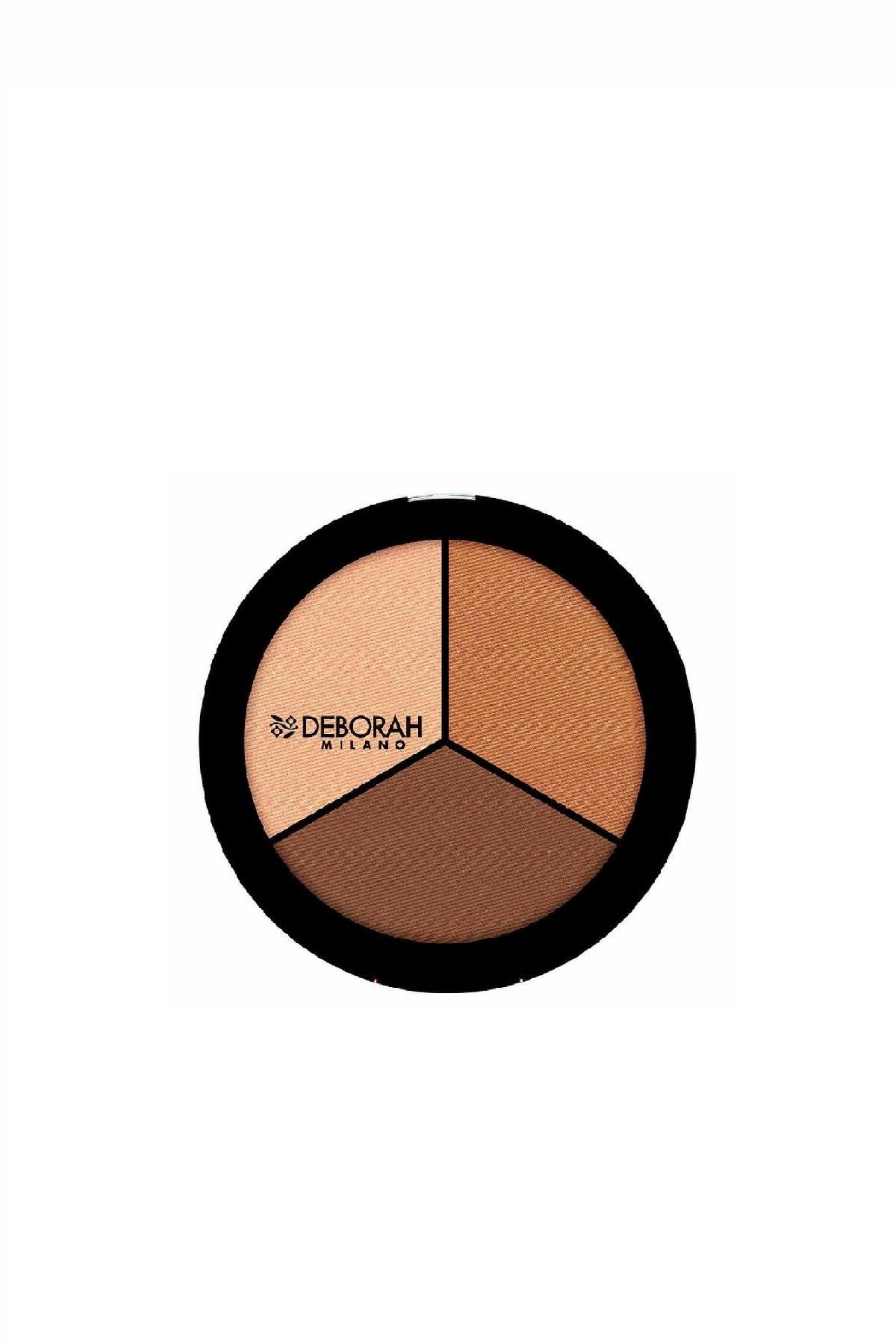 deborah trio kontur paleti no 2 dark