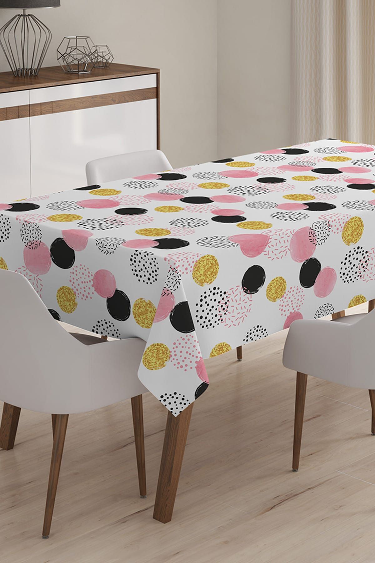 Realhomes-Custom Design 3D Digital Printed Tablecloth - 140 x 220 cm 1