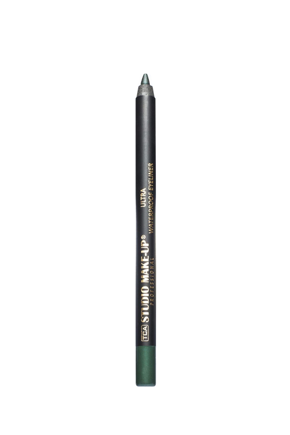TCA Studio Make Up-Tca Studio Make-Up Eye Pencil Ultrawaterproof Eyeliner 803 Dark Green 1