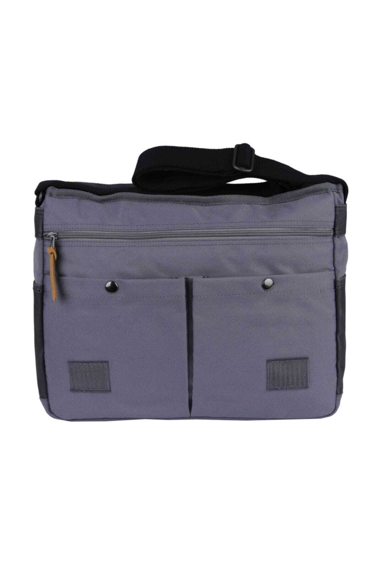 Gri Unisex Postacı Çantası 30742-GR