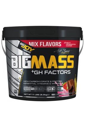 Bigjoy Bigmass Go Gh Factors 5000 Gr 50 Servis Mass Gainer Mix BİGJOY0003