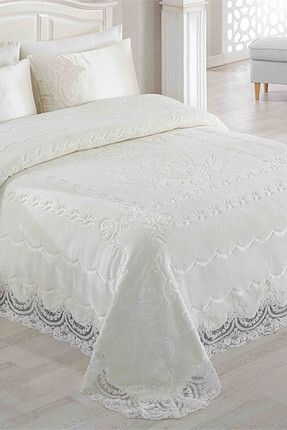 merinos petit carre gipurlu yatak ortusu seti pudra fiyati yorumlari trendyol