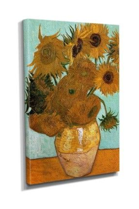 Vincent Van Gogh Ayçiçeği Canvas Tablo 60x40 DTC145301082 DTC145301082-4