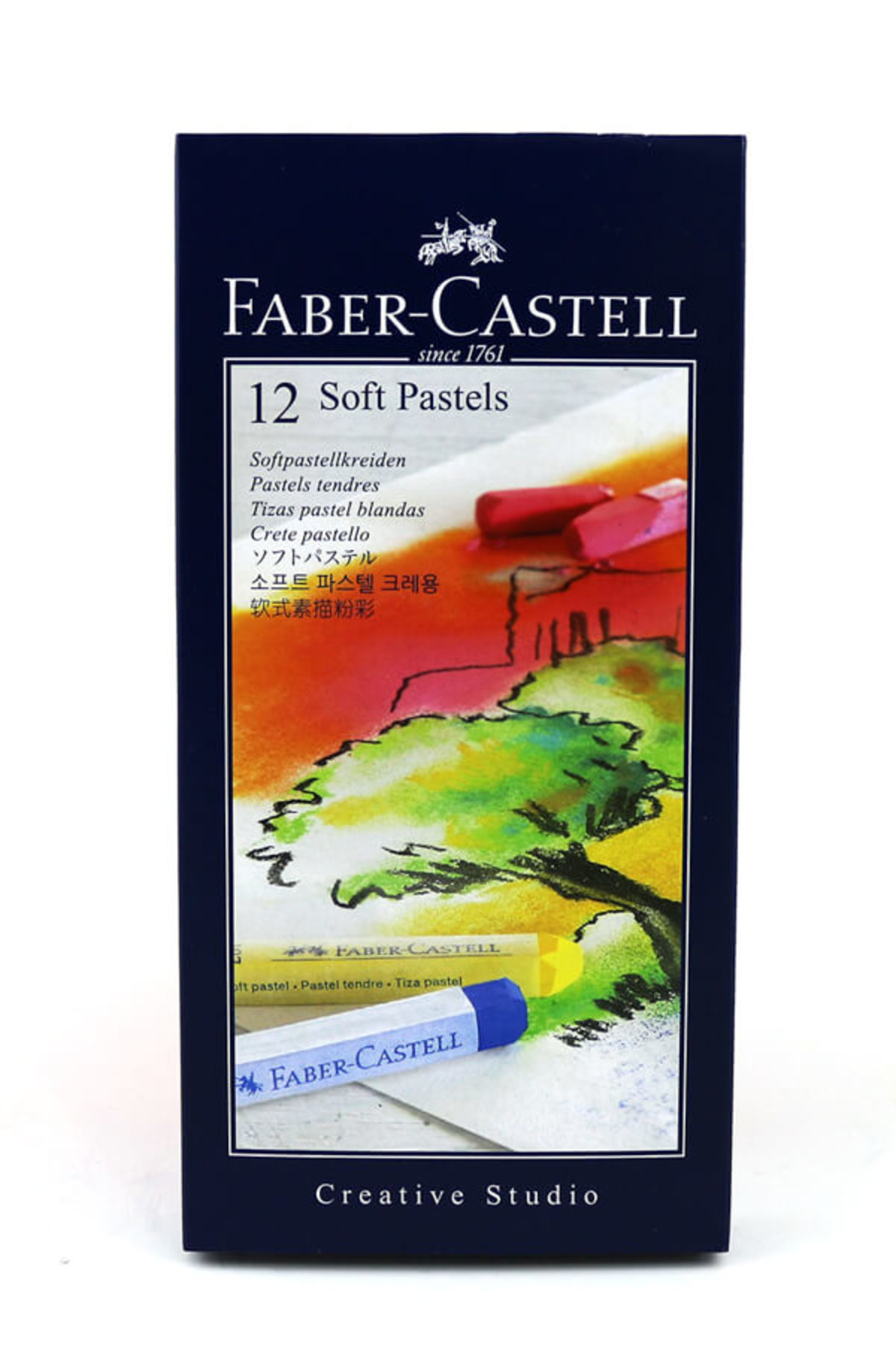 Faber Castell Faber Creative Toz Pastel Boya 12 Renk 128312