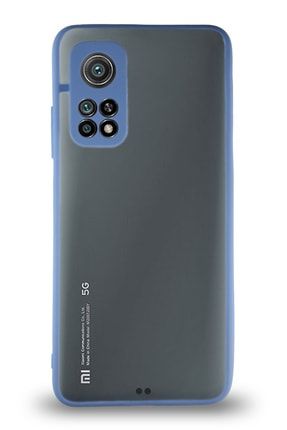Xiaomi Redmi Mi 10t Pro Kılıf Kamera Korumalı Ultra Ince Kapak - Mavi CW_SLNDR_XRNM10TP