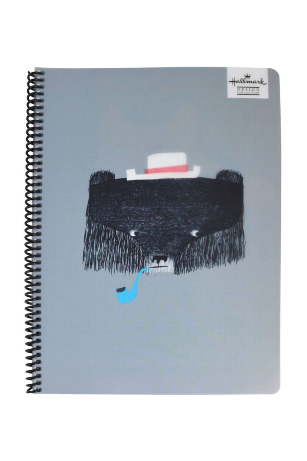 HALLMARK-Flex Up Spiral A4 80 Sheets Checkered Notebook Hmark6122-K / 3